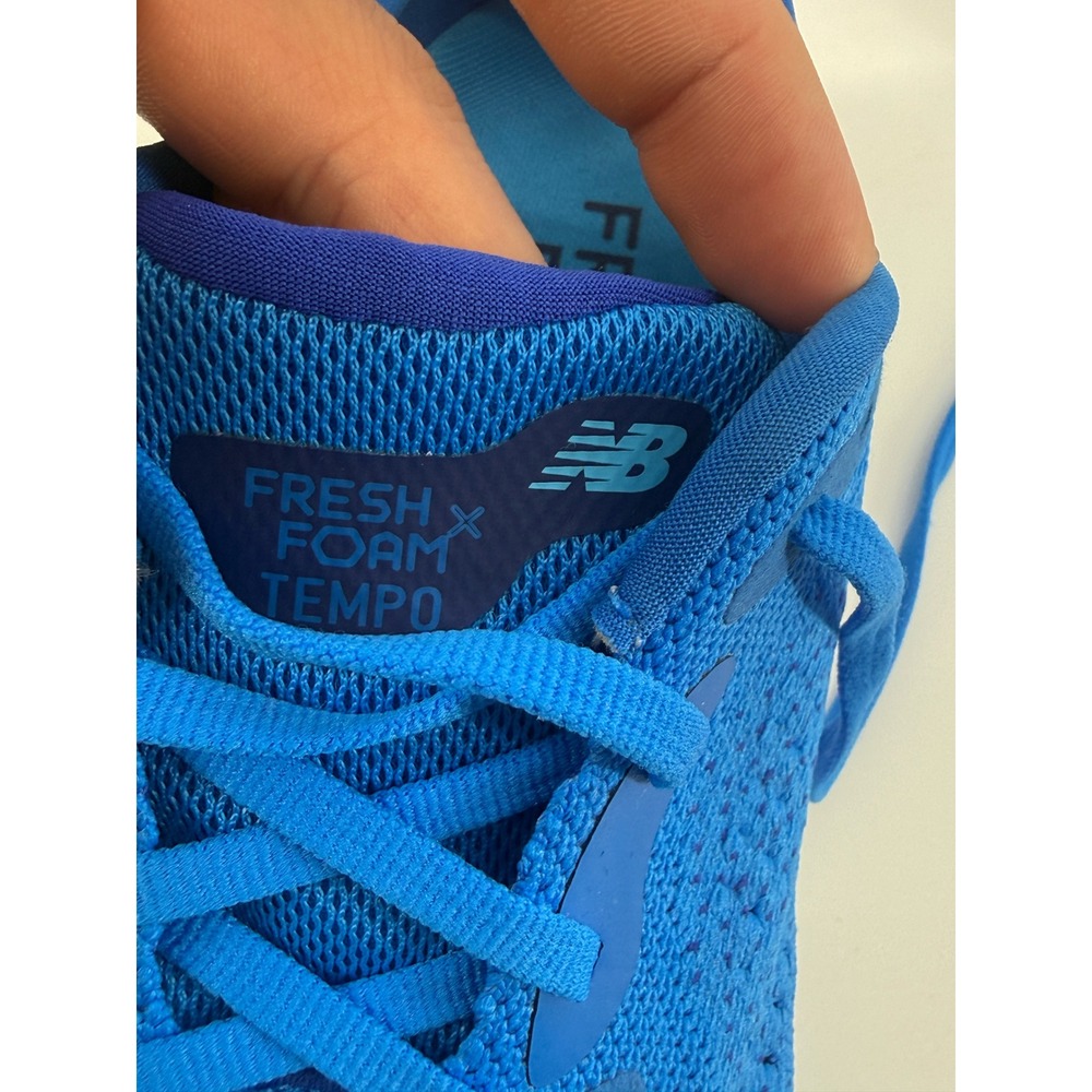 New Balance Fresh Foam X Tempo v2 Blue Mens Running Shoes MTMPOLN2 Size 10 - Picture 3 of 5
